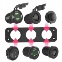 ГНЕЗДО ПРИКУРИВАТЕЛЯ 12V USB ВОЛЬТМЕТР АВТО ПАНЕЛЬ АВТО  фото 13