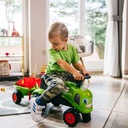 FALK Traktorek Baby Claas Zielony z Przyczepką + akc. od 1 roku Kolor Zielony