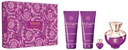 НАБОР VERSACE POUR FEMME DYLAN PURPLE 100МЛ + 100МЛ + 100МЛ + 5МЛ