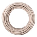 Кабель в хлопчатобумажной оплетке 2х0,75, бежевый, 1 м