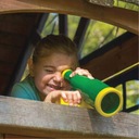 Телескоп LUX, зрительная труба, игрушки, аксессуары для детской игровой площадки JF, черно-желтый