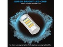 2v1 DRL LED Denné svetlá SMEROVKY PY21W Hmotnosť (s balením) 0.5 kg