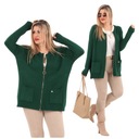 SWETER ROZPINANY DAMSKI ELEGANCKI DUŻE ROZMIARY CIEPŁY KLASYCZNY KARDIGAN