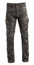 Nohavice BRANDIT Adven Slim Fit Trousers Darkcamo XL Veľkosť XL