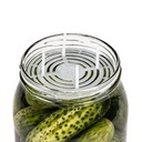 10х ДАВЛЕНИЕ для консервирования, огурцов, банок, солений, ситечко, прессы