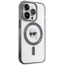Karl Lagerfeld KLHMP15XHKHNOTK iPhone 15 Pro Max 6.7&quot; transparent hardcase Rozszerzenie podstawka