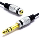 KABEL WTYK JACK 6,3 GNIAZDO 3,5 VITALCO MK69 1,5M