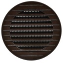 КРУГЛАЯ ВЕНТИЛЯЦИОННАЯ РЕШЕТКА БРОНЗА С СЕТКОЙ FI 150