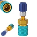 ПЕРЕХОДНИКИ С R1234YF НА R134A ДЛЯ КОНДИЦИОНЕРА БЫСТРО РАЗЪЕМ ДЛЯ КОНДИЦИОНЕРА ВОЗДУХА