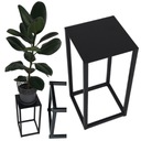 МЕТАЛЛИЧЕСКАЯ ПОДСТАВКА ДЛЯ ЦВЕТОВ 40см ПОДСТАВКА ДЛЯ ЦВЕТОВ РАСТЕНИЙ LOFT СТОЯЩАЯ СТАБИЛЬНАЯ ПРОЧНАЯ