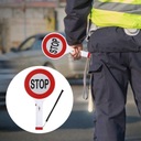 РУКА ДЕРЖИТ ЗНАК ЗНАКИ БЕЗОПАСНОСТИ ДВИЖЕНИЯ СВЕТОДИОДНЫЙ СВЕТ