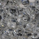 Прозрачные, бесцветные гидрогелевые шарики, 4 литра.