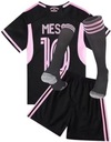 KOMPLET PIŁKARSKI MESSI INTER MIAMI + GETRY STRÓJ SPORTOWY