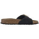 Dámske topánky Šľapky Birkenstock Madrid Big Buckle 1023373 Čierne Výška podpätku/platformy 1 cm