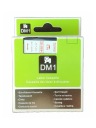 Лента DYMO 45015 S0720550 12 мм белая/красная