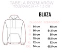 Czarna bluza z niebieskim motylem na plecach M Rozmiar M