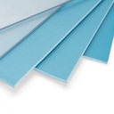Линолеумная тарелка для линогравюры RENAISSANCE для полиграфии, синяя, 10х15см