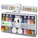 НАБОР АРОМАТИЧЕСКОГО КАМИНА ЭФИРНЫЕ МАСЛА СВЕЧИ АРОМАТЕРАПИЯ ПОДАРОК