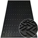 КОВрик ВХОДНОЙ ДЛЯ ДВЕРЕЙ РЕЗИНОВЫЙ КОВрик ДЛЯ ОБУВИ 40x70