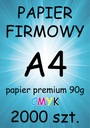 ПИСЬМЕННАЯ БУМАГА А4 офсетная ПРЕМИУМ 90г, высокое качество! - 2000 штук