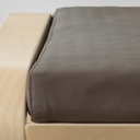 IKEA POANG Podnožka okl breza Glose tmavo hnedá Šírka nábytku 68 cm