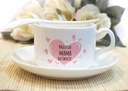 Csésze csészealj Ajándék Anyák napjára Űrtartalom 150 ml