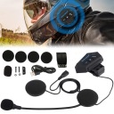 ІНТЕРКОМ МОТОЦИКЛЕТНИЙ BLUETOOTH BT12 УНІВЕРСАЛЬНИЙ Z MIKROFONEM HYBRYDOWYM  фото 9