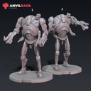 Ультра (БОЛЬШИЕ!) Боевые дроиды — модульная модель набора, подходящая для игры StarWars Legio.