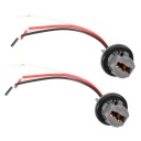2 PCS PUCE T20 7443 POIGNÉE AMPOULES AUTOMOBILE ADAPTATEUR BIELLES VERSphoto 5