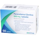 ЗЕНТИВА Парацетамол 500 мг обезболивающее 50 таб.