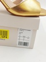 sandále na podpätku kožené zlaté ANNA FIELD VEĽ.36 AN43s EAN (GTIN) 4064463509223