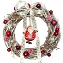 РОЖДЕСТВЕНСКИЙ ВЕНОК, ДВЕРНОЙ ЦЕНТР со СВ. НИКОЛАЙ