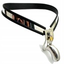 Male Stainless Steel Slave Shield Chastity Be