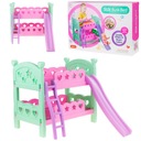 ЯРУСНАЯ КУКОЛЬНАЯ КРОВАТЬ + ЛЕСТНИЦА