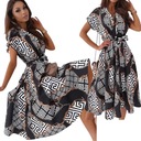 ЭЛЕГАНТНОЕ ВИНТАЖНОЕ ПЛАТЬЕ ВЫКРОЙКИ МИДИ-ПЛАТЬЯ КЛАССИЧЕСКИЙ СТИЛЬНЫЙ CZ 44 XXL