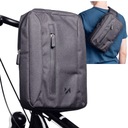 СУМКА WOZINSKY ДЛЯ ВЕЛОСИПЕДА ПРАКТИЧЕСКАЯ СУМКА НА РУЛЬ 2в1 РЮКЗАК ДЛЯ ПЛАНШЕТА