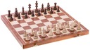 SQUARE - Šachové drevo Turnajové č. 6 - Mahon / Javor - Staunton Typ tradičný drevený šach