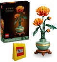LEGO ICONS 10368 Chryzantema + TORBA PREZENTOWA LEGO