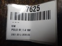 РЕШІТКА ПОВІТРОВОДУ ЛІВА VW POLO IV 1,4 16V B 2008 LC9Z 6Q0819703 7625  (17127829871) фото min 6