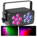 DJ Bank LED RGBW DMX IEC прожектор с дистанционным управлением Beamz