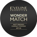 Eveline Wonder Match Matt Прессованная матирующая пудра SPF30 02 Medium Beige 8g