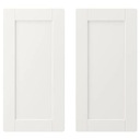 ИКЕА СМАСТАД Дверь белая, белая рамка 30х60 см