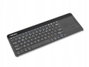 Klawiatura bezprzewodowa Turbot Slim 2.4GHz Touchpad X-Scissors Układ klawiatury US international (qwerty)
