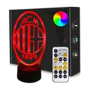 3D LED AC MILAN USB-ночник + ПУЛЬТ RGB
