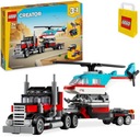 LEGO CREATOR 31146 ГРУЗОВИК С ПРИЦЕПОМ И ВЕРТОЛЕТОМ ЭВАКУАТОР TIR AUTO