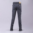 PANTALONES MOTOCICLETA BOJOWKI MESKIE JEANSY KEVLAR S-XXXL 