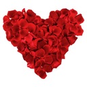 Лепестки красных роз на женский день-юбилей, искусственные, большая упаковка 500 шт.
