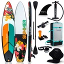 Deska SUP PRO stand up paddle pompowana 320 cm zestaw z wiosłem 150KG
