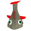 КЕПКА ДЛЯ САУНЫ ВОЙЛОЧНАЯ ШАПКА ДЛЯ САУНЫ - РЫБА