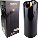 ŚWIECZKA LED WKŁAD DO ZNICZA ZNICZY RUCHOMY PŁOMIEŃ NA BATERIE ŚWIECA 17cm